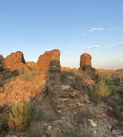 The unexcavated great house of Wijiji | NPS Photo